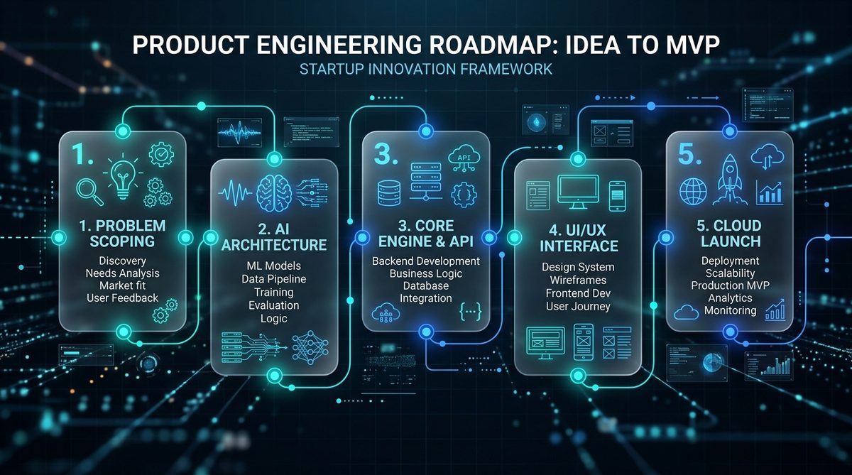Product Engineering Roadmap from Idea to Production AI MVP