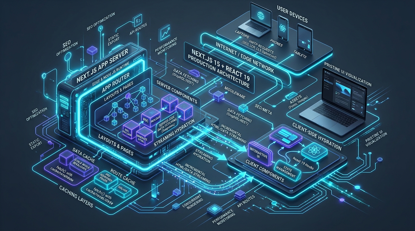 Next.js 15 and React 19 Production Architecture