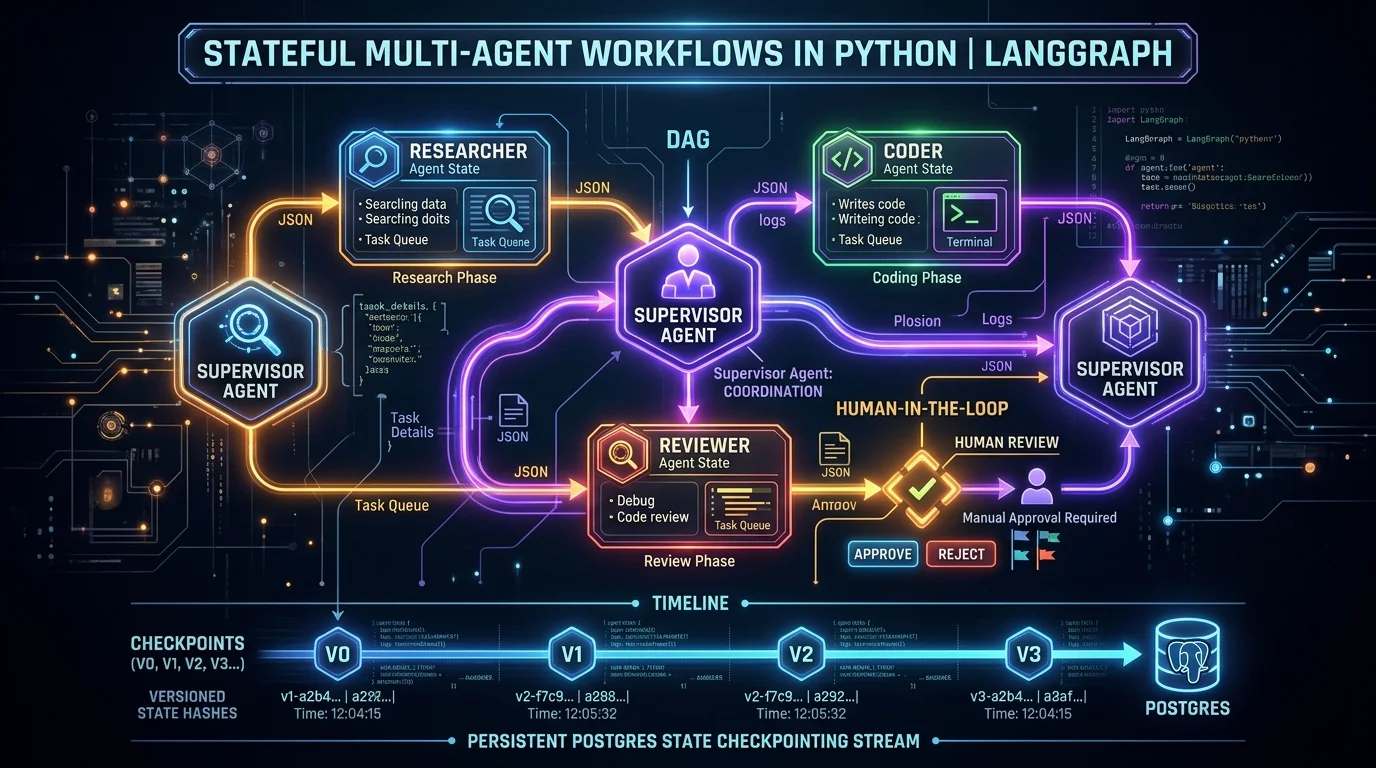 Stateful Multi-Agent Workflows in Python with LangGraph